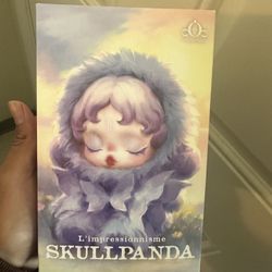 Skull Panda L’impressionisme key chain