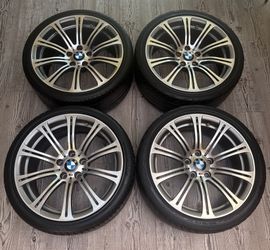 OEM BMW Style 220M 19” Wheels – E90 E92 E93 M3 – Staggered Set