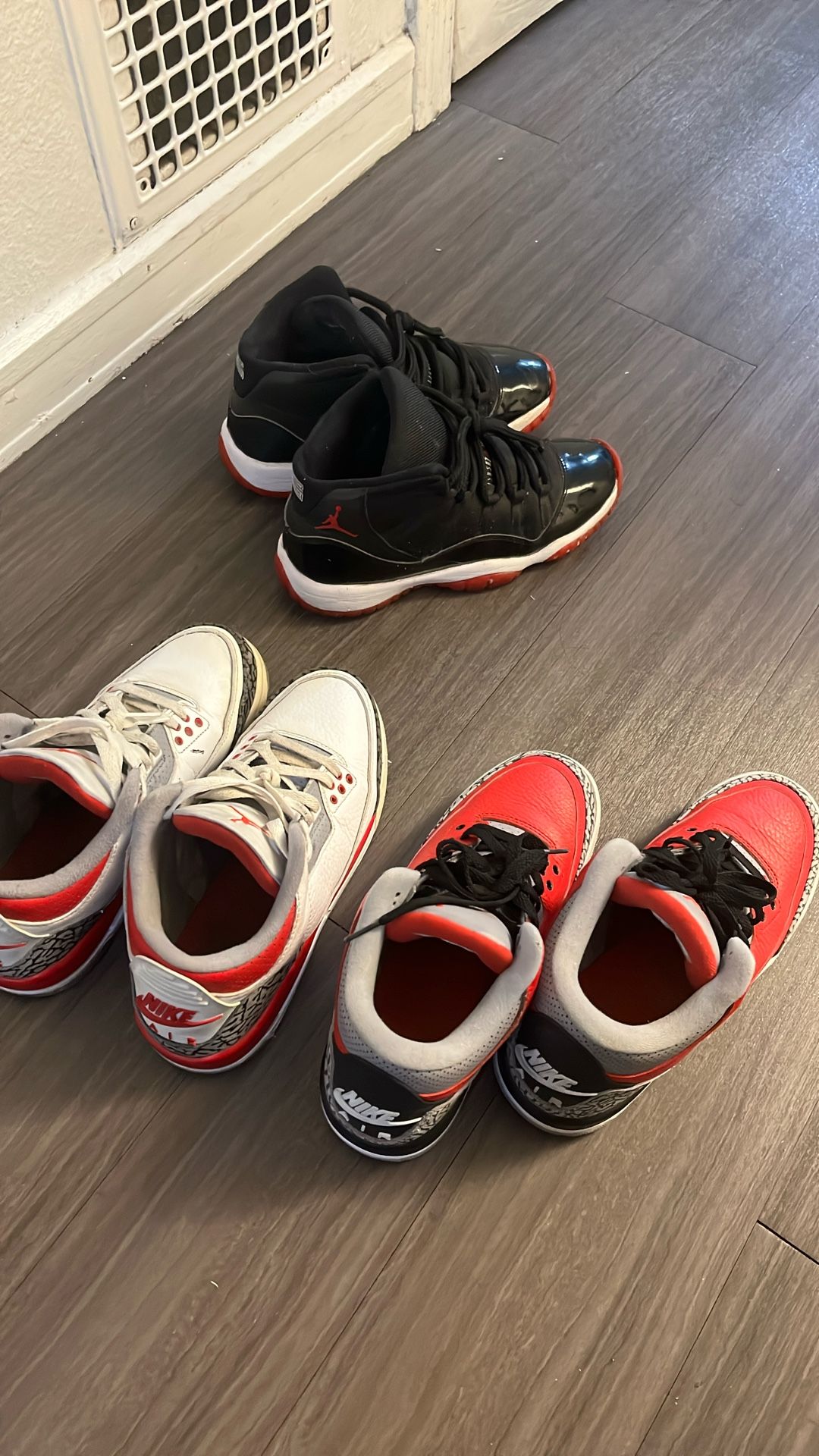Jordan 11s Jordan 3s