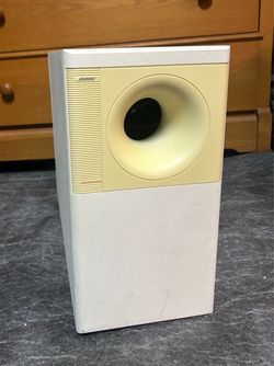 White Bose Acoustimass 5 Series II Passive Subwoofer
