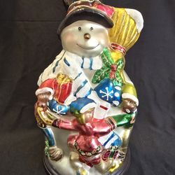 Thomas Pacconi Collectible 14" Snowman $40 obo