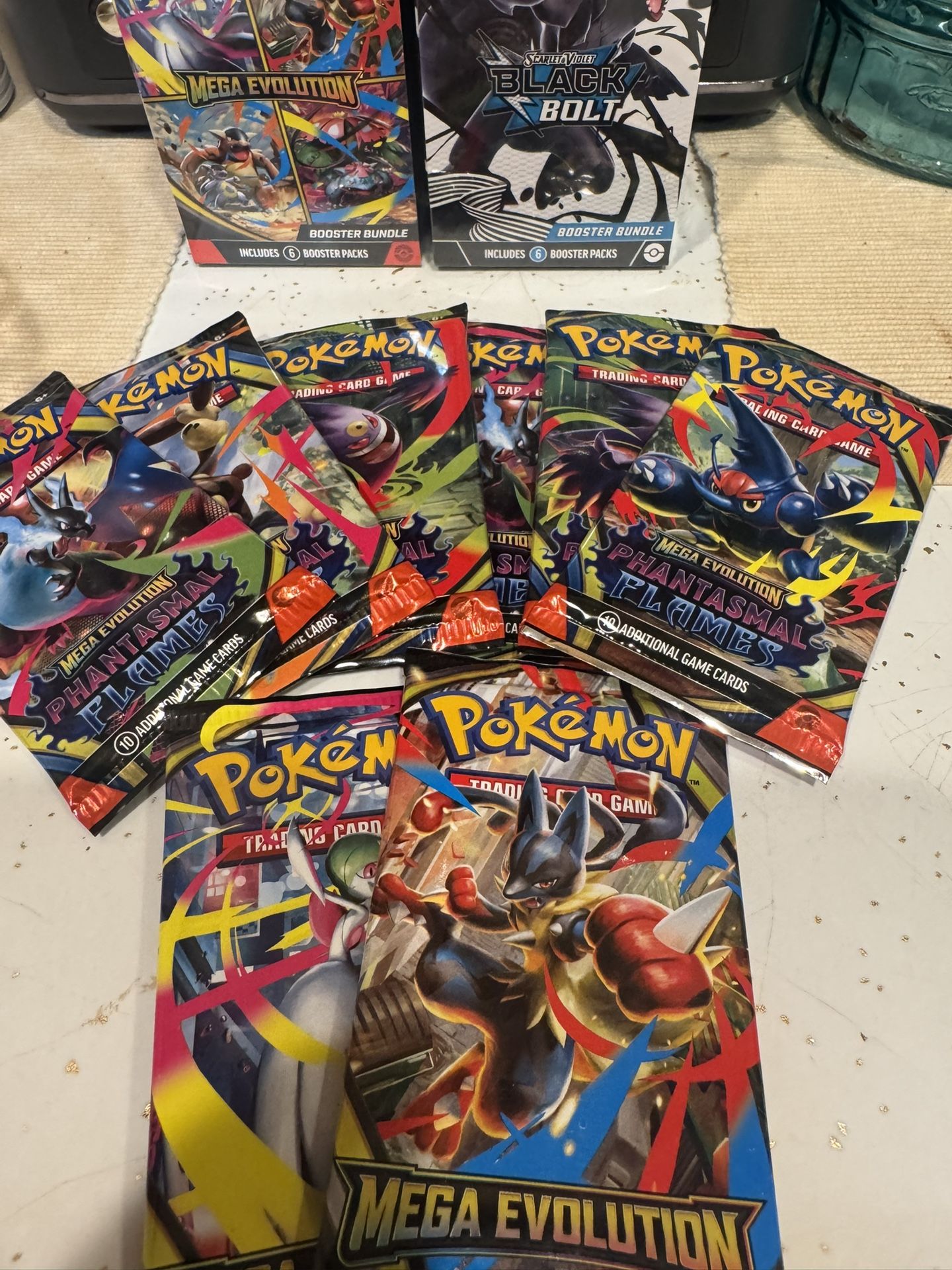 ****POKEMON BOXES AND PACKS***