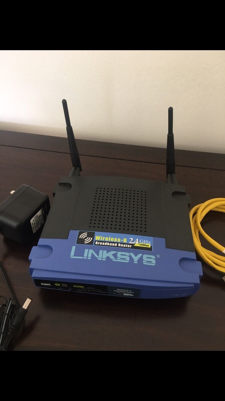 Linksys wireless broadband router