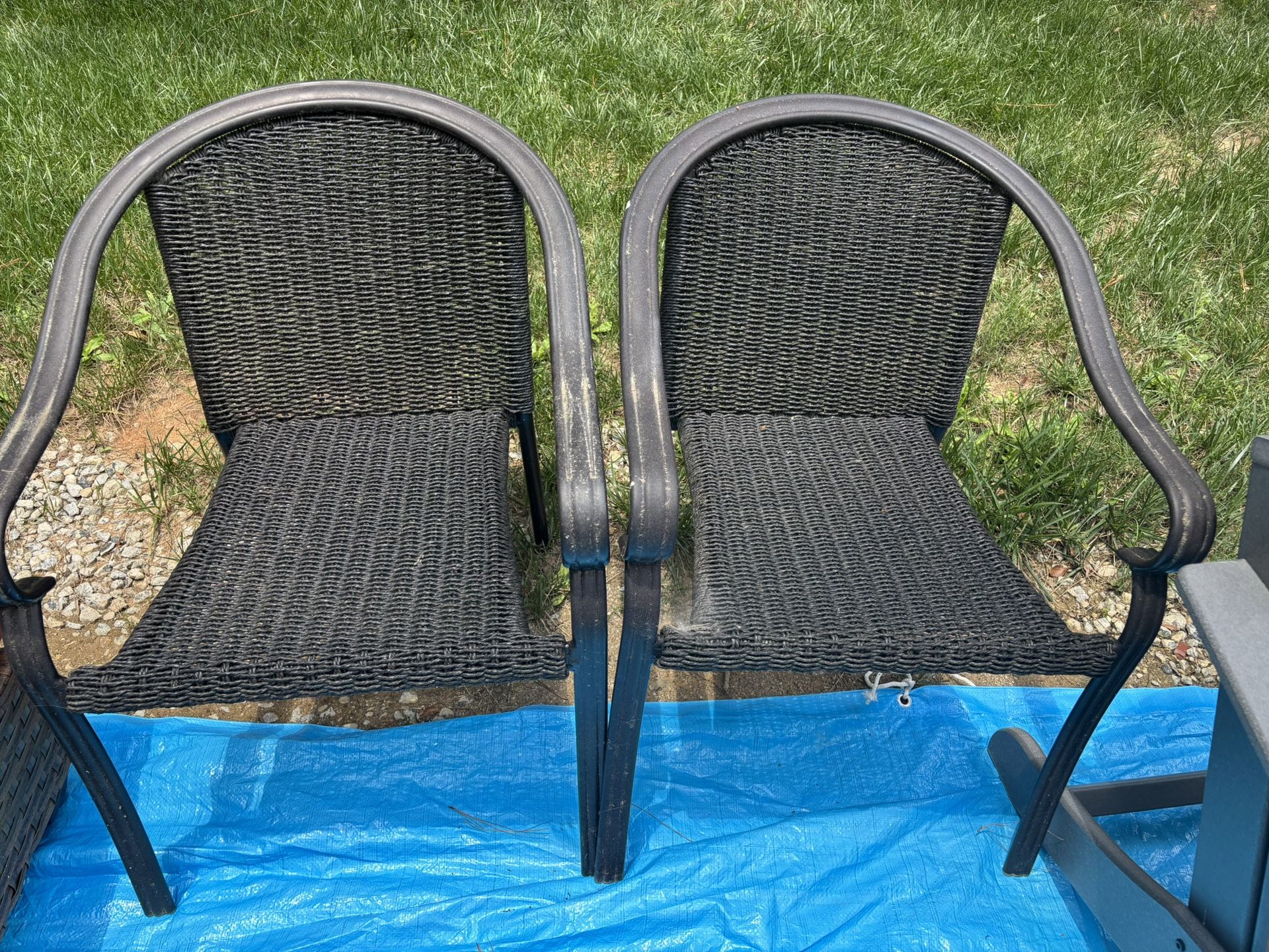Two lonely chairs