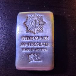 10 Troy Ounce Silver Bar
