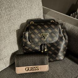 Guess Backpack & Wallet 