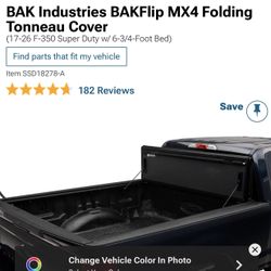BAK Hard Flip Truck Bed Cover 