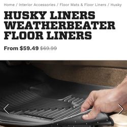 Husky Floor mat Liners Mazda CX9