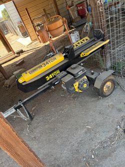 Gas powered log splitter