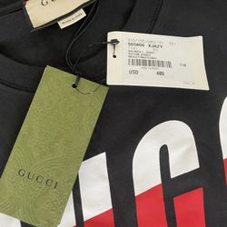 Black Red Gucci Shirt 