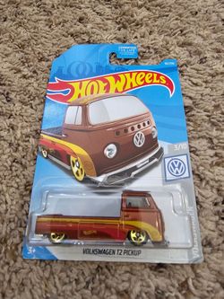 Hot Wheels Volkswagen T2 Pickup Die-Cast