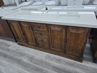 Bathroom Vanity 74"
