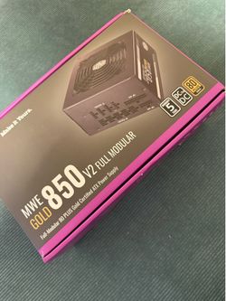Cooler Master Mwe 850w Gold Atx Computer Power Supply Psu