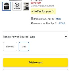 Samsung stove