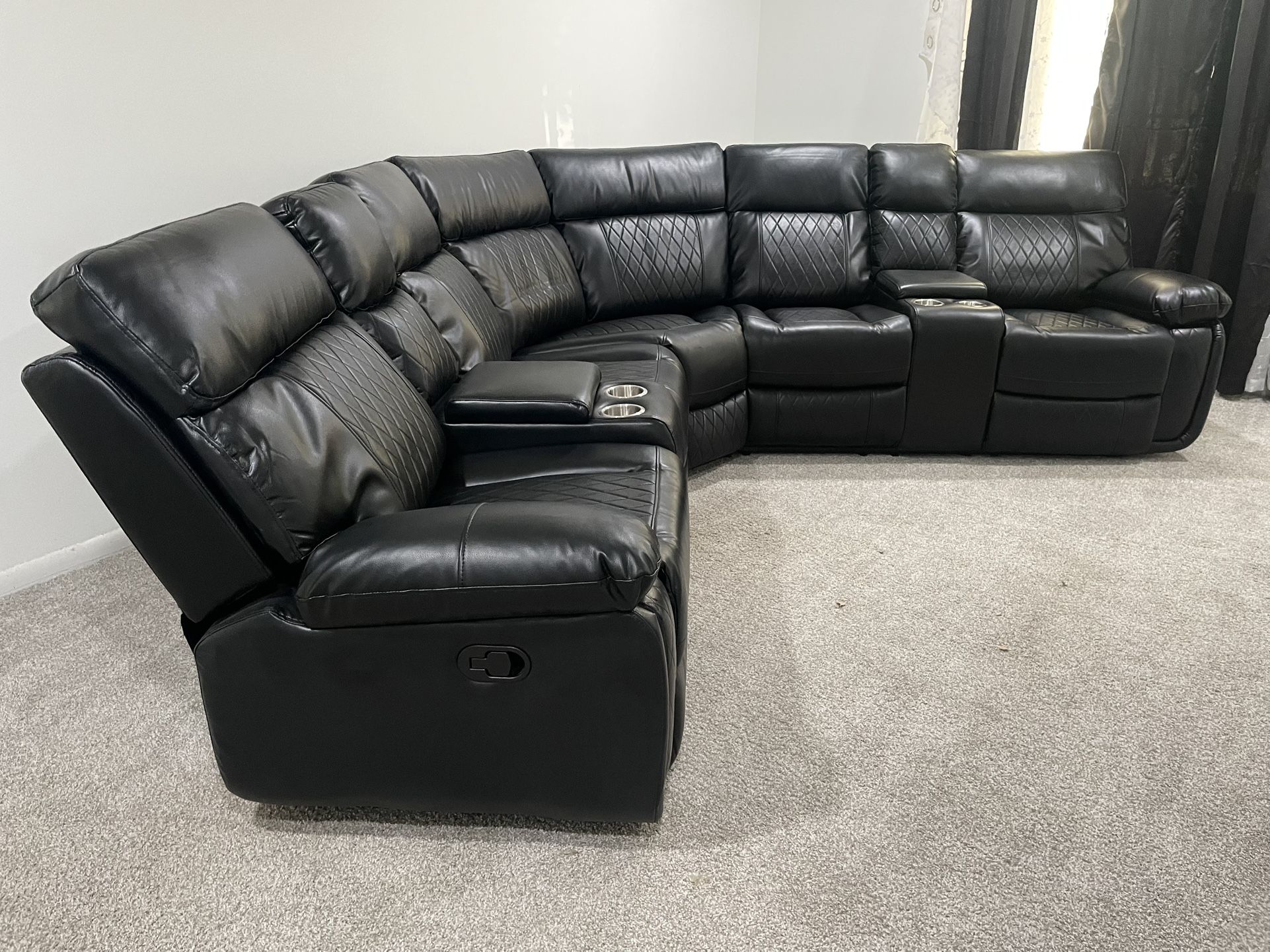 NEW GIGANTIC OVERSIZED RECLINER SECTIONAL  $1525 INCLUDING DELIVERY !!!