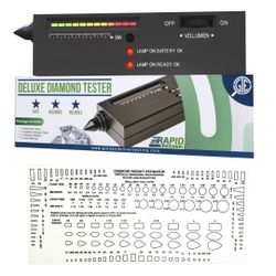 GTE Deluxe Diamond & Gemstone Analyzer Tester for Moissanites Stones Lab-created Simulants with