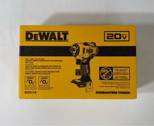 🔥 NEW DEWALT DCF911B 20V XR 1/2” Compact Impact Wrench Brushless 🔥