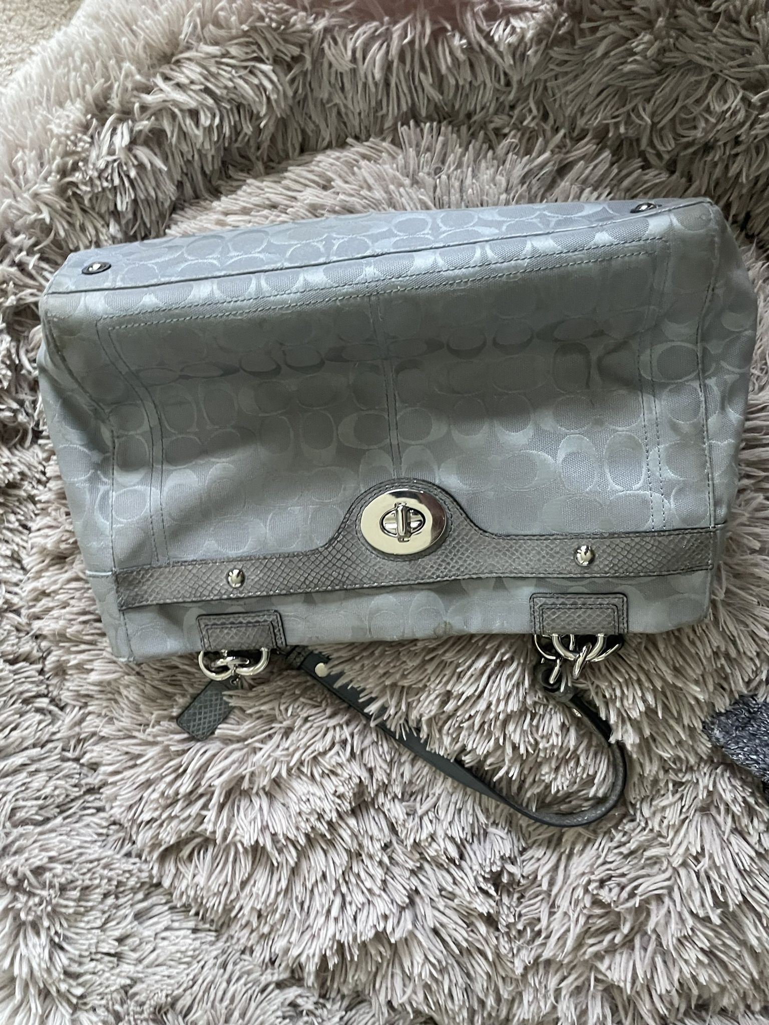 Grey COACH Bag