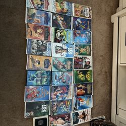 VHS/dvd Player And Movies