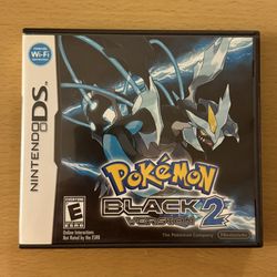 Pokémon Black Version 2 CIB Authentic