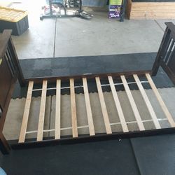 Twin Wooden Bed Frame