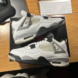 Jordan 4 White Cement