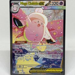 Mega Clefable Ex Perfect Order Pokemon card 