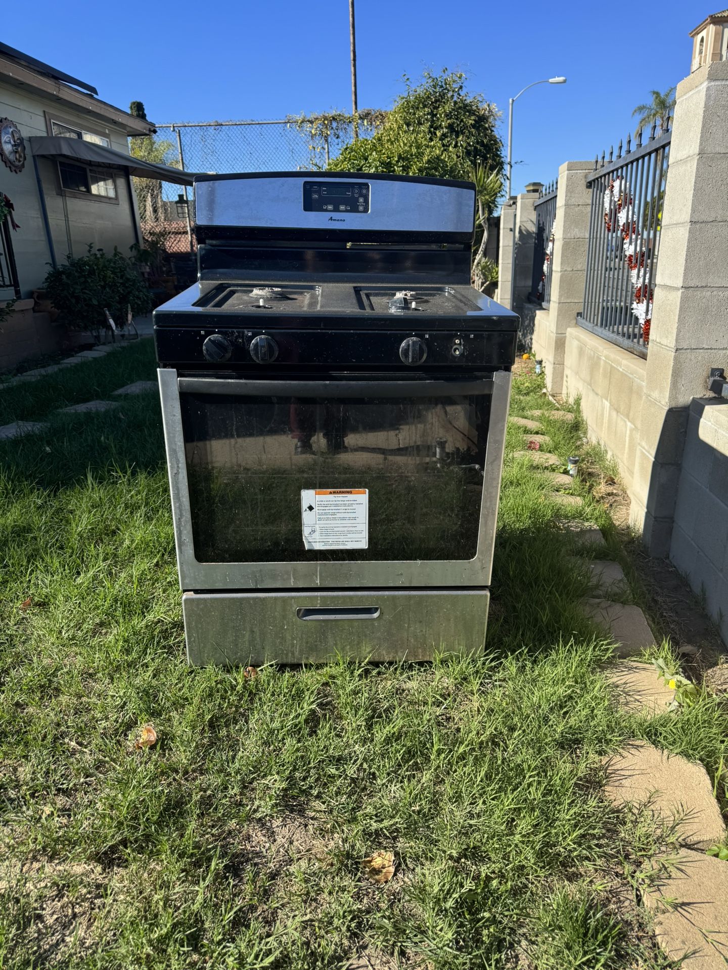Refrigerator and stove for free