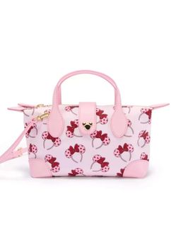 Stoney Clover Lane Pink with Printed Mini Minnie Mouse ears