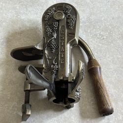 Vintage Roger Estate Brass Table Top Wine Bottle Opener NO STAND