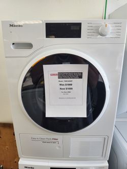 24 Inch Ventless Electric Smart Dryer with 4.02 cu. ft. Capacity, Honeycomb Drum, Perfect Dry Eco-Dry, Anti- Crease, and Energy Star Certified