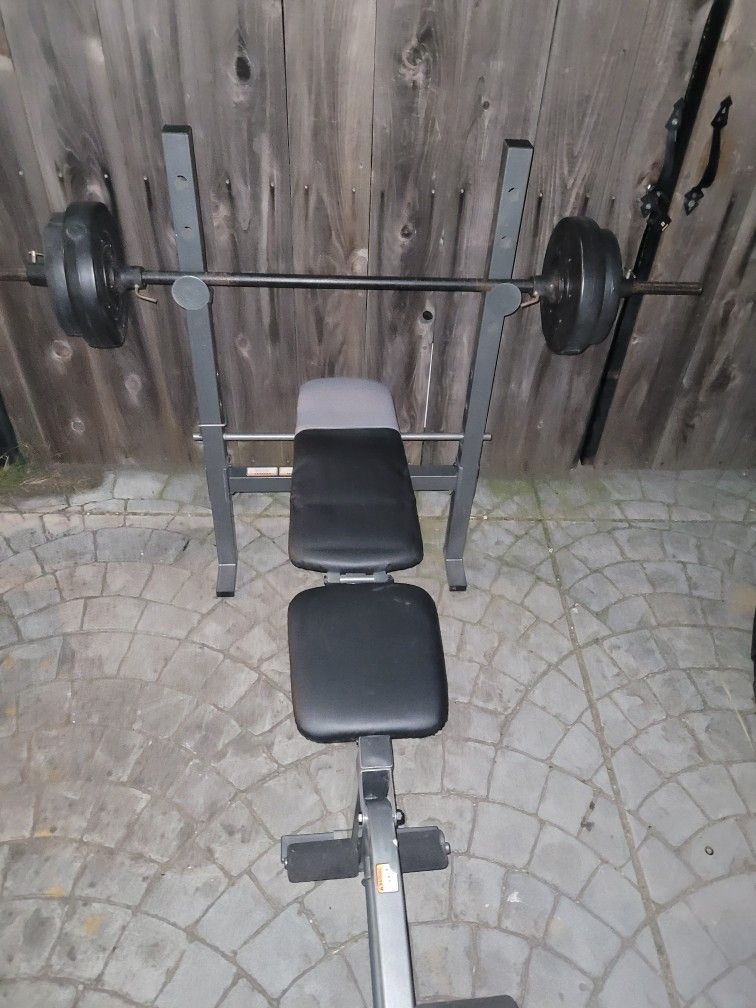 bench press n weights