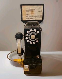 1955 Seattle Pay Phone Bell Systems