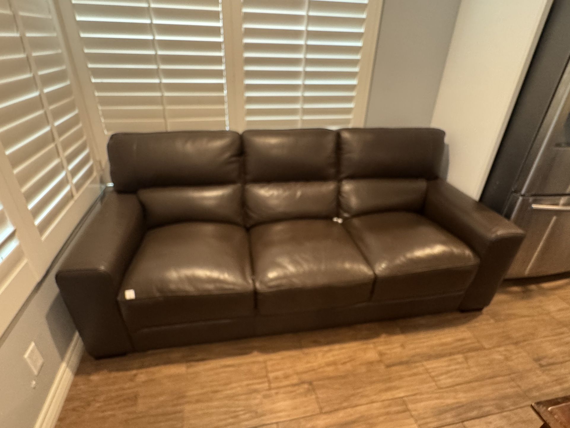 Leather Couch