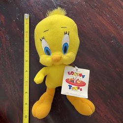 Collectible 1995 Tweety Bird Looney Tunes Toy