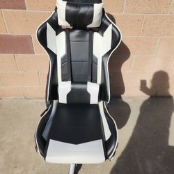 Homall Gaming Chair, Office Chair High Back Computer Chair Leather Desk Chair Racing Executive Ergonomic Adjustable Swivel Task Chair with Headrest an