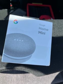 Google Home Mini Smart Speaker GA00216 Charcoal Google Assistant New In Box