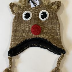 **NEW** Unisex Youth Reindeer Hat