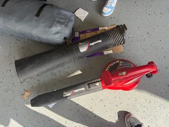 Leaf blower and vacuum