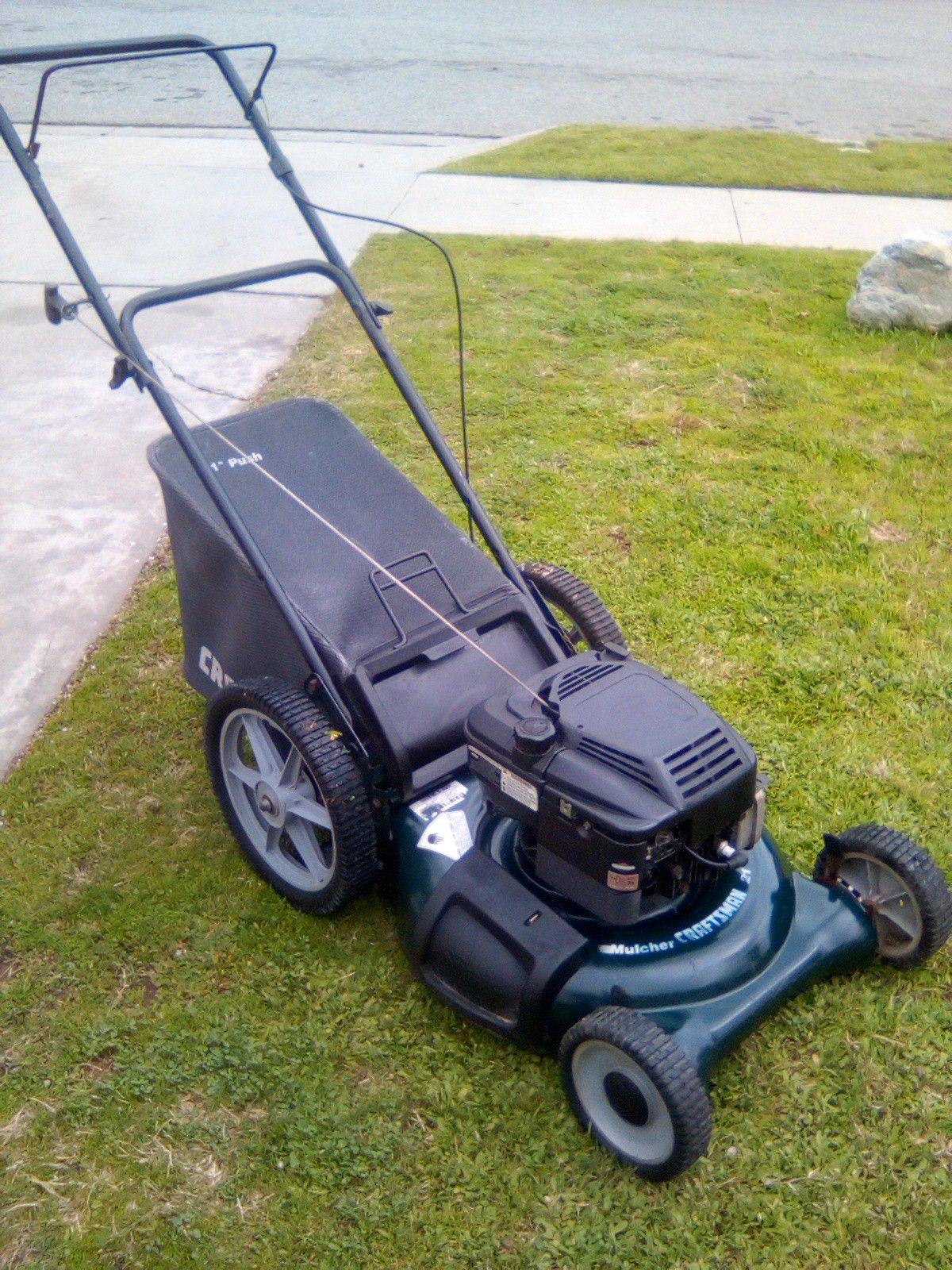 21in Craftsman 6.5 HP push lawn mower $100