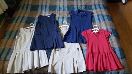 uniform dresses size 5-8
