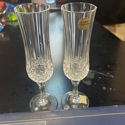 Crystal Long Champ Glasses