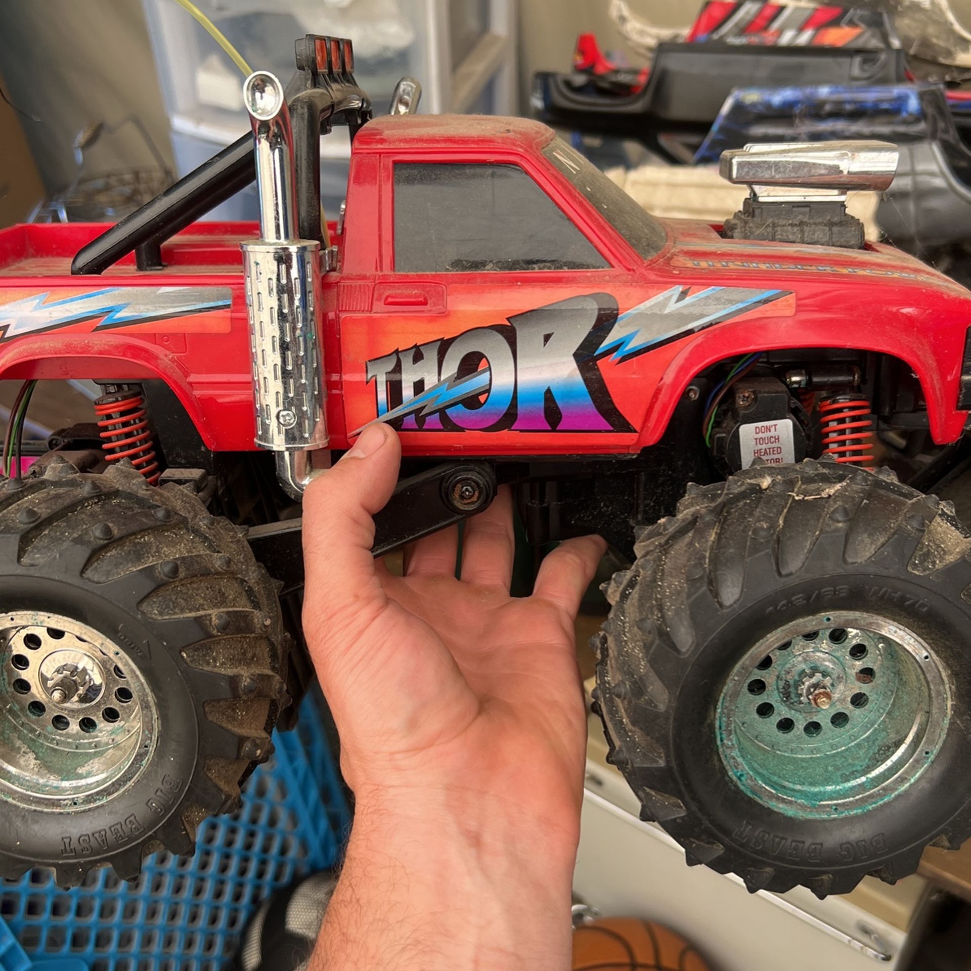 Rare Vintage Nikko Thor RC Truck