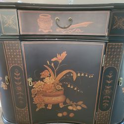 Asian Lacquered Cabinet