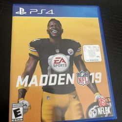 Madden NFL 19 Sony PlayStation 4 