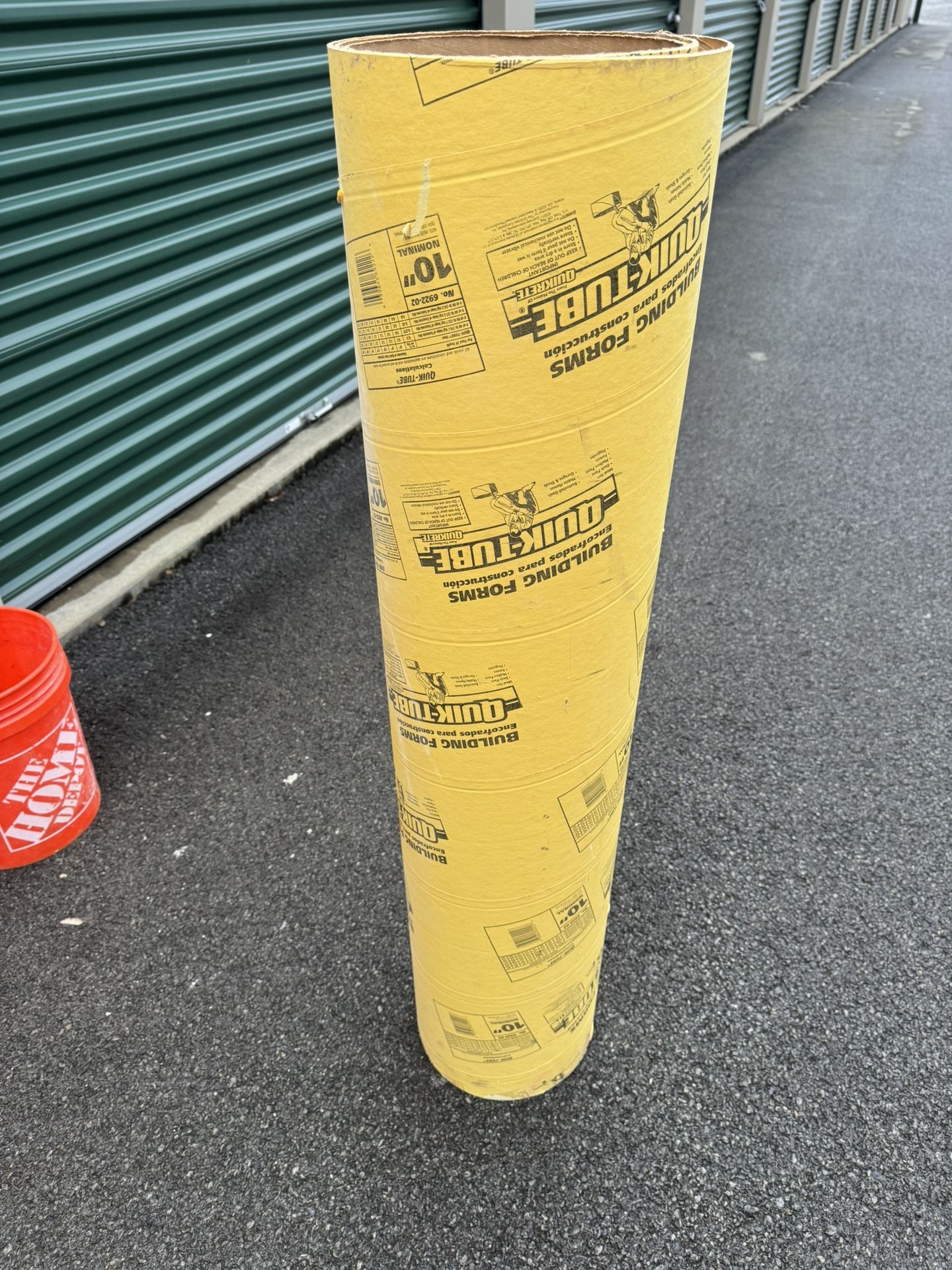 QUIKRETE 10 in x 48-in Concrete Form Tube 