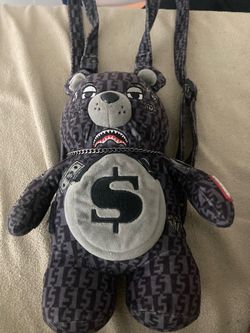 Sprayground Bear Plush Crossbody Bag