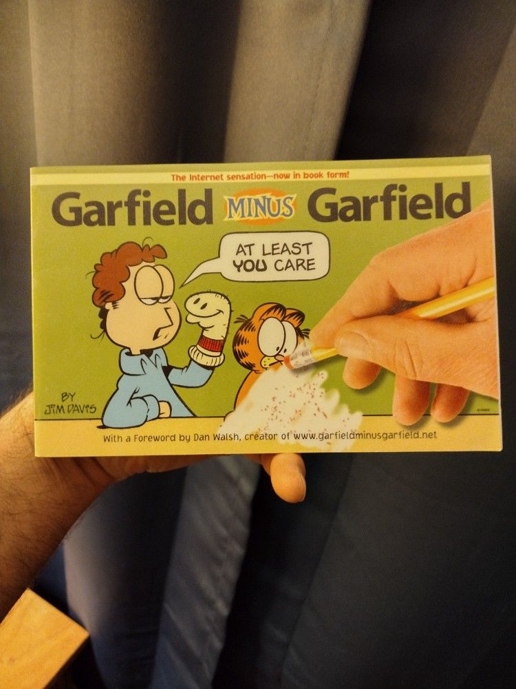 Garfield Minus Garfield .  Out Of Print Paperback 