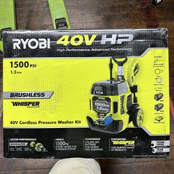 RYOBI Pressure Washer NEW includes Batteries $599 MSRP