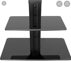  Floating AV Shelf Double Wall Mount Shelf